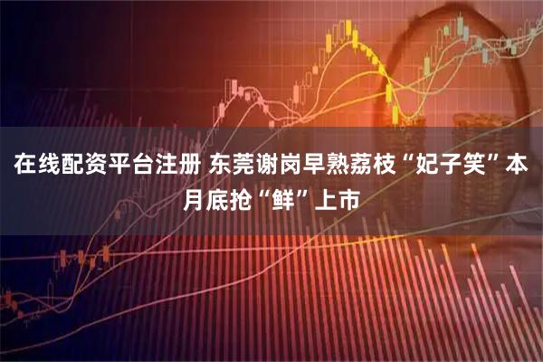 在线配资平台注册 东莞谢岗早熟荔枝“妃子笑”本月底抢“鲜”上市